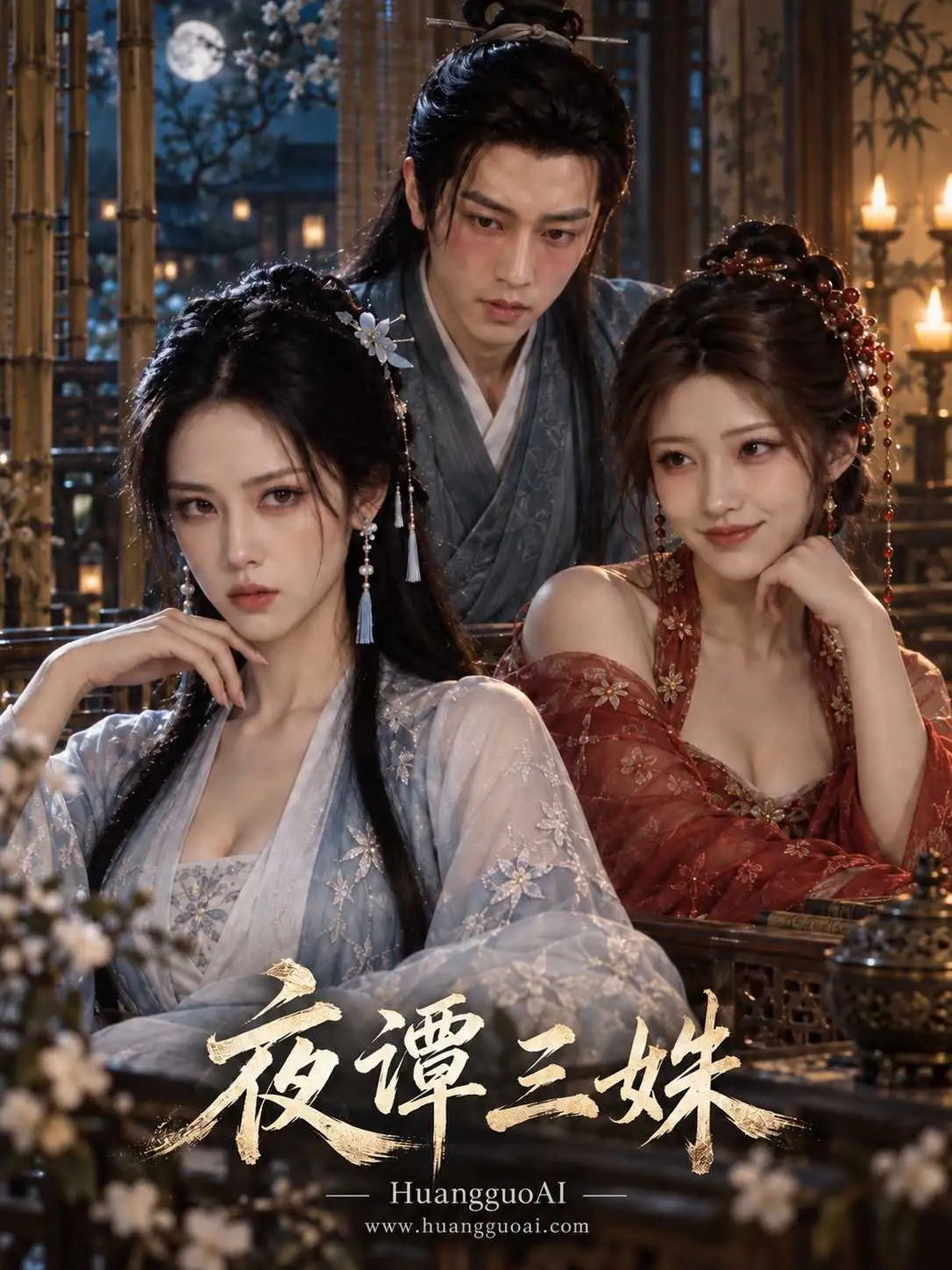 花魁短剧app作品 夜谭三姝